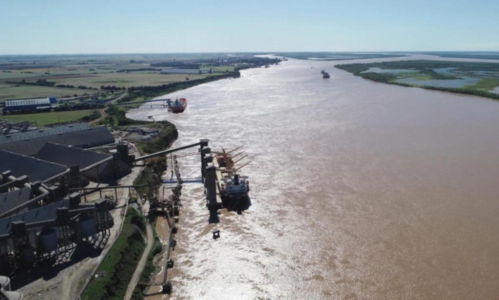 Temor por La Niña: baja el Paraná y ya afecta a la hidrovía
