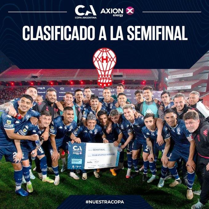 Huracán le ganó a Talleres (RE) y es semifinalista de la Copa Argentina