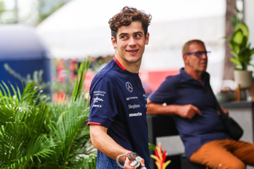 Colapinto pone primera, en el GP de Singapur