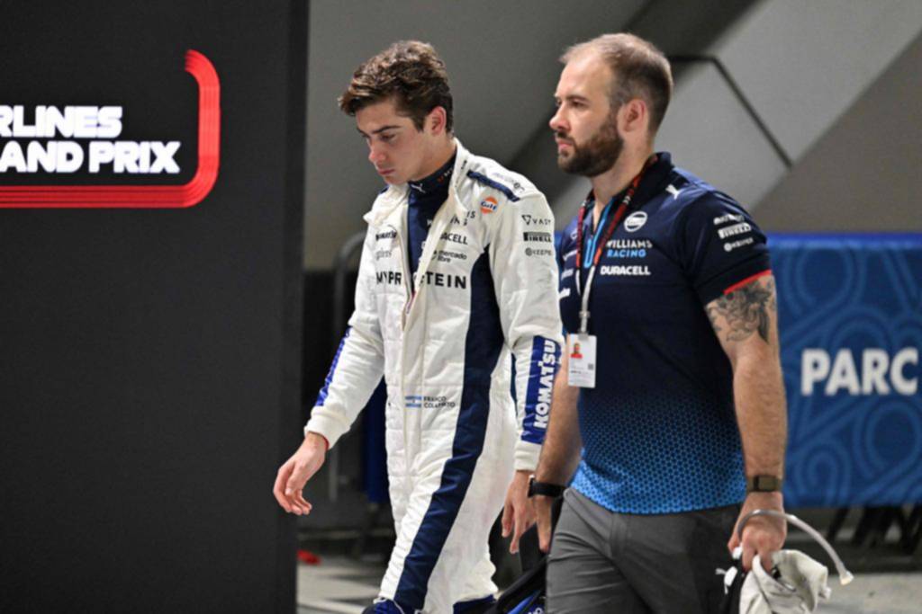 Franco Colapinto larga duodécimo en el GP de Singapur de Fórmula 1