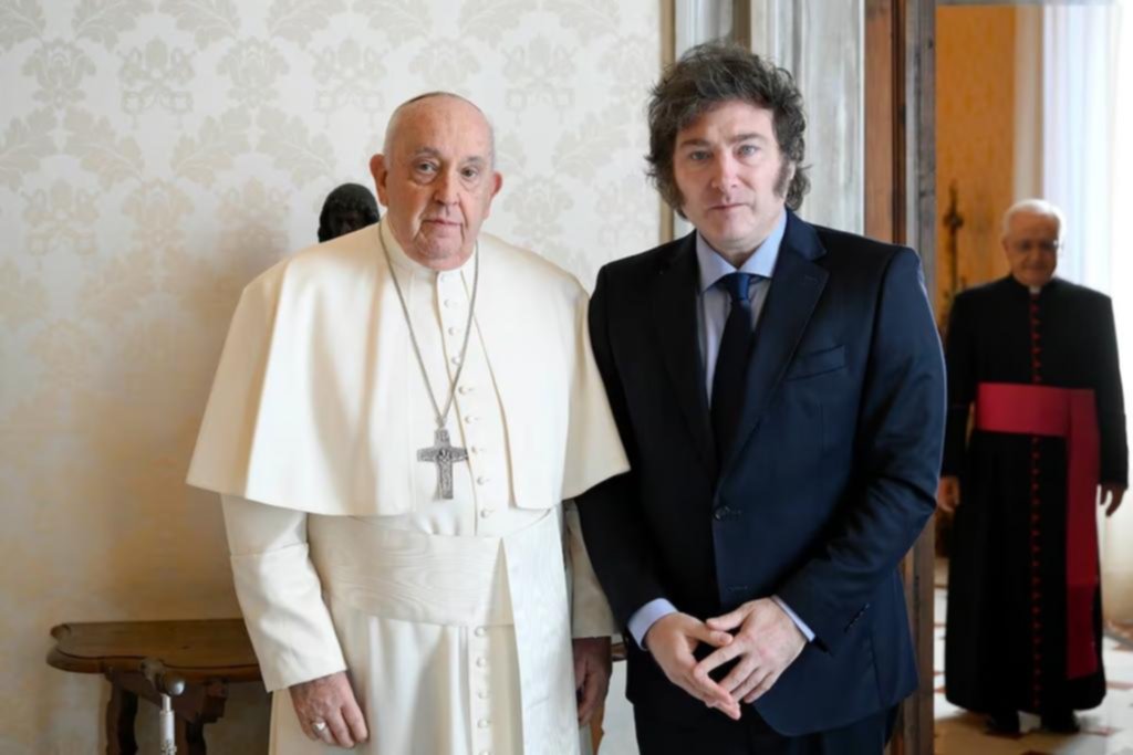 La réplica de Milei: tras las fuertes críticas del Papa