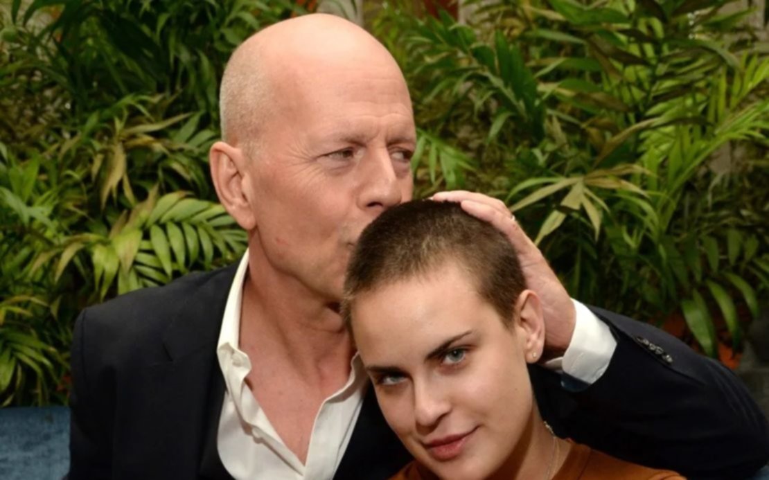 Se quebró una de las hijas de Bruce Willis y confesó todo sobre la salud de su padre