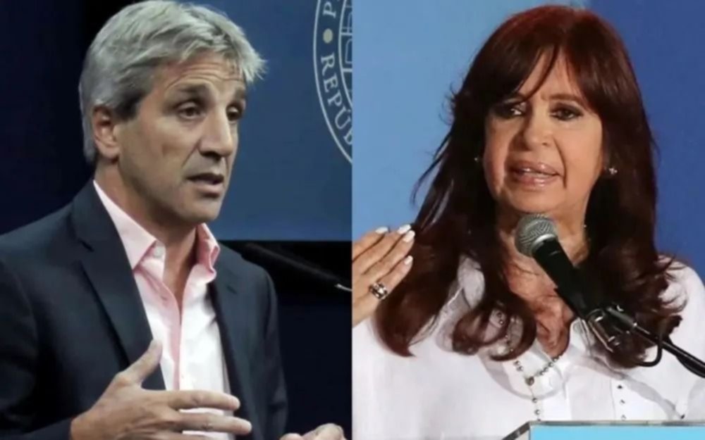 Durísimo cruce entre Cristina Kirchner y Luis Caputo: del "quedate chillando tranquila" al "sos un bobo"