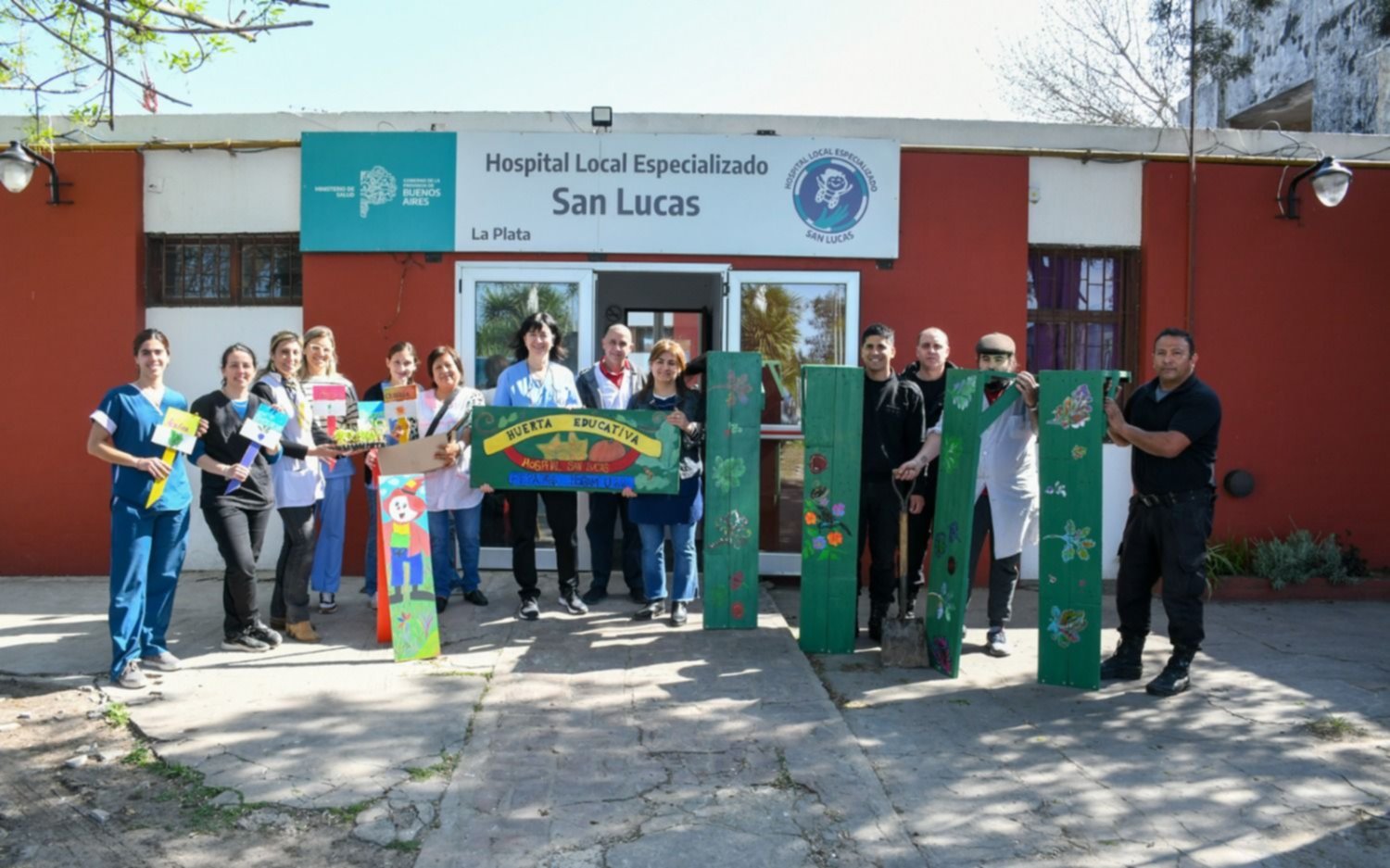 En una cárcel de Olmos elaboraron una huerta educativa para el Hospital Especializado San Lucas