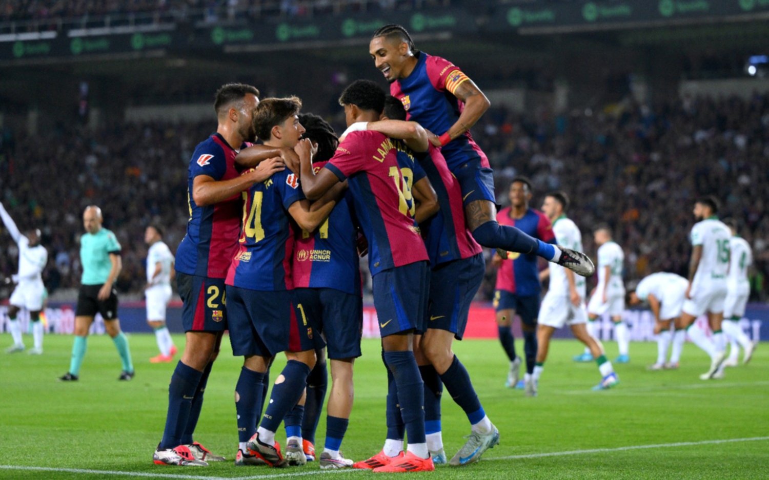 Barcelona y su séptimo triunfo seguido
