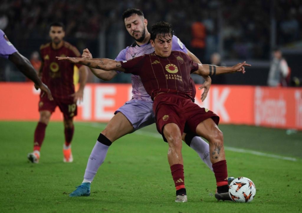 Con Dybala, Roma no pasó del empate ante el Bilbao