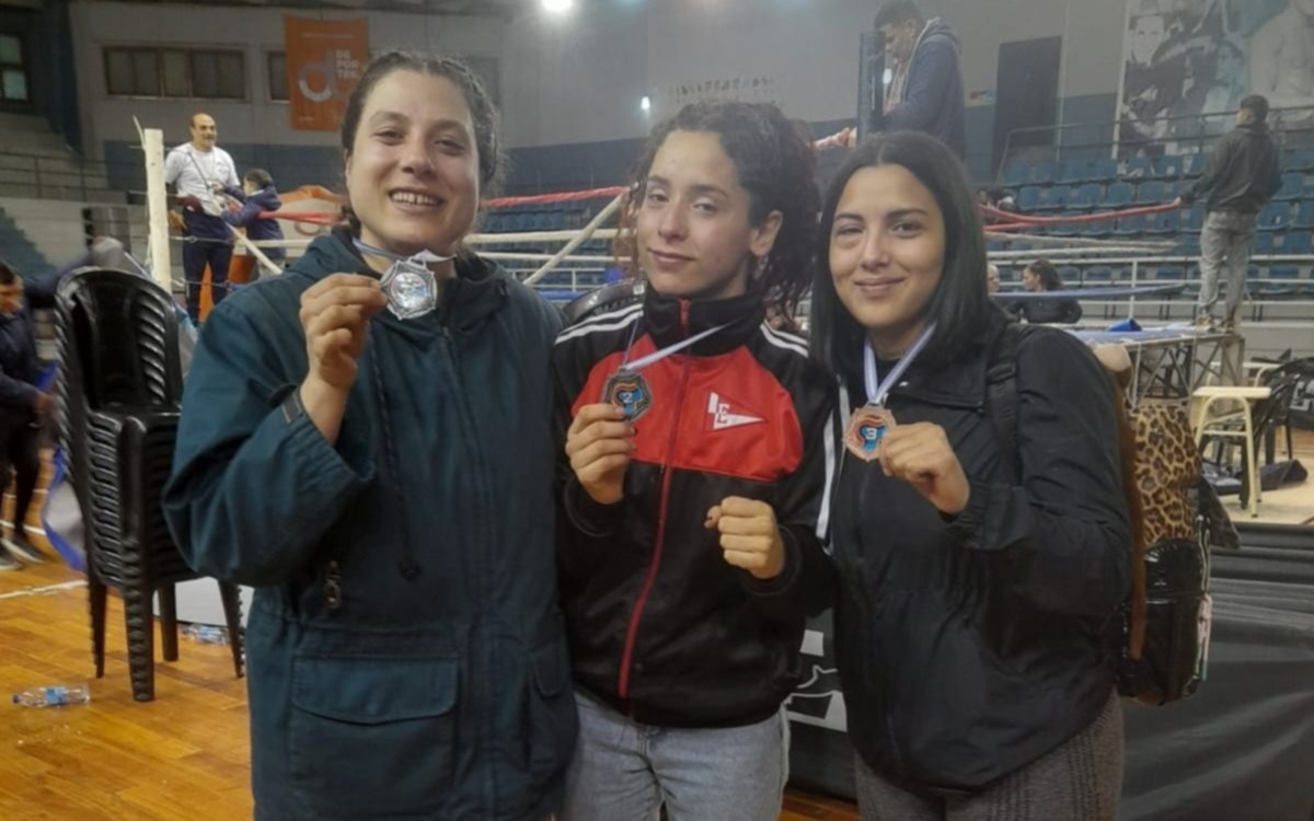 El boxeo Pincha consiguió tres medallas en el nacional