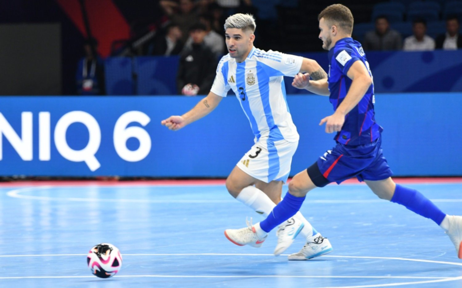 La Selección Argentina de futsal clasificó a los cuartos de final del Mundial y se enfrentará a Kazajistán