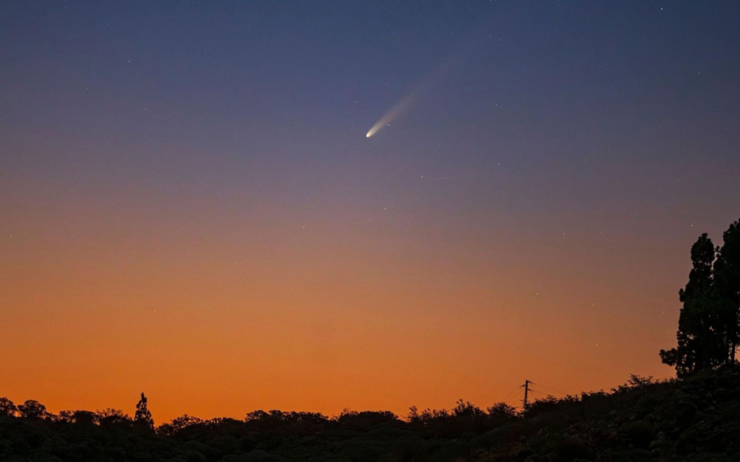 El "cometa del siglo" pasa por Argentina: cómo verlo y a qué hora