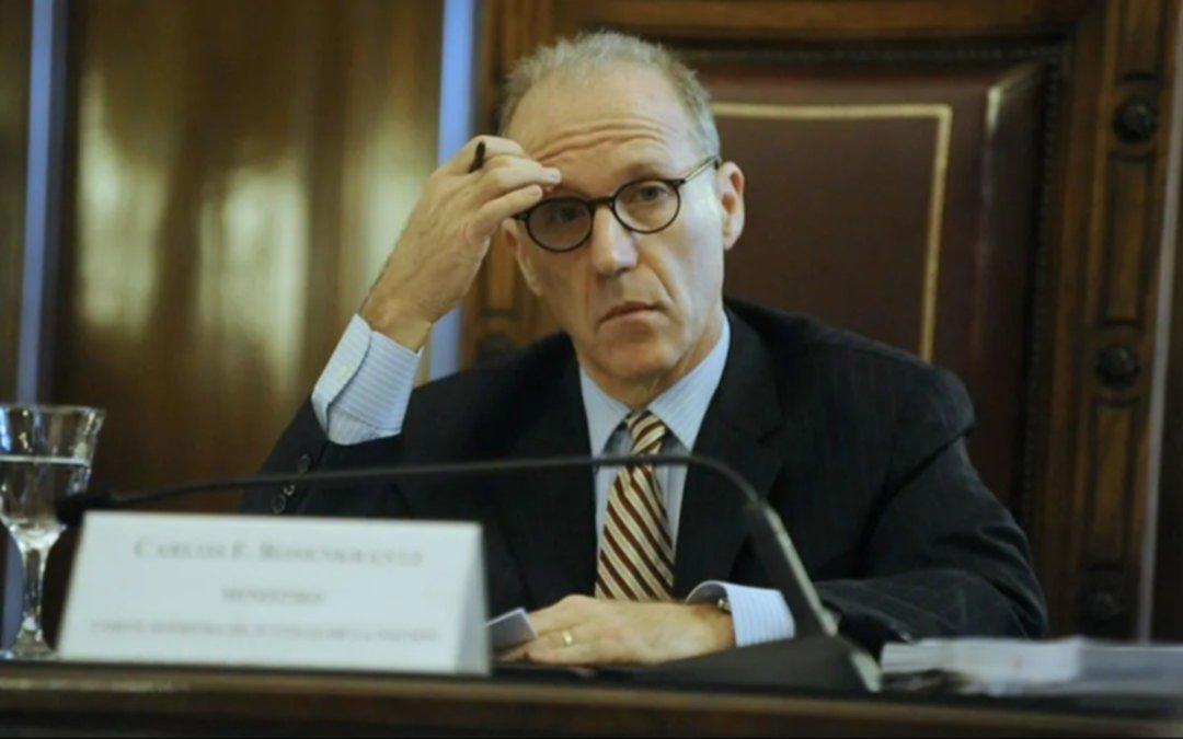 Carlos Rosenkrantz, vicepresidente de la Corte Suprema, debió ser internado tras un accidente en bicicleta