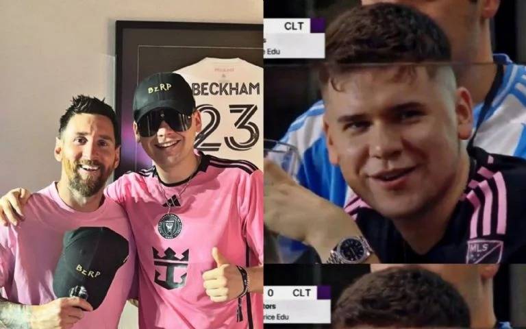  Se supo: por un error en vivo pudo verse la cara de Bizarrap sin gorra ni lentes 