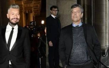 Marcelo Tinelli y Mario Pergolini: inquietante encuentro en el Teatro Colón