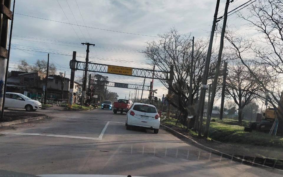 Habilitaron la obra en el paso a nivel de Villa Elisa
