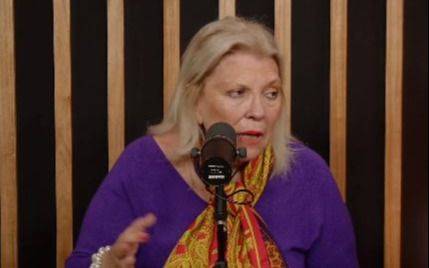 Carrió reveló que está de novia con un hombre de 95 años "muy famoso"
