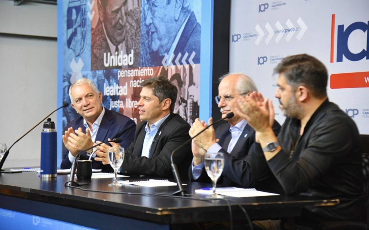 Axel Kicillof se suma al Curso de Formación Política del ICP con una clase especial