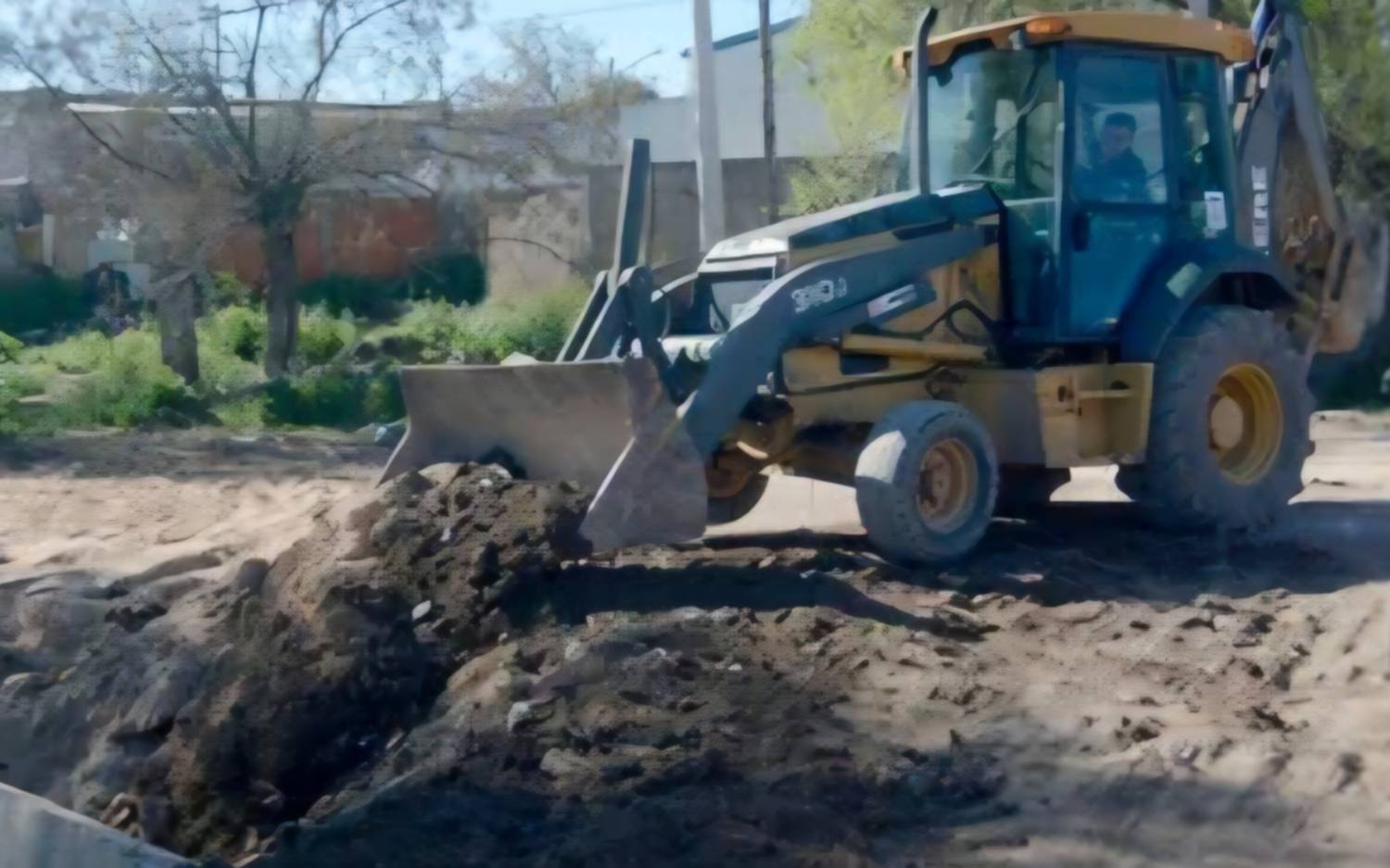 Bahía Blanca: comenzó la reconstrucción del puente de Pampa Central tras el temporal