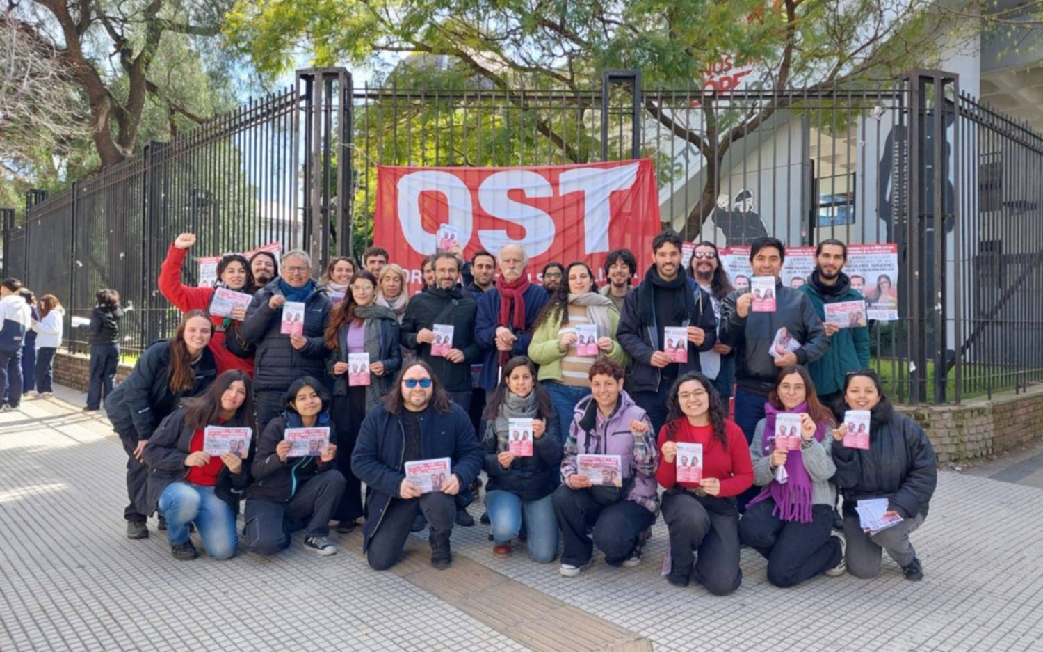 El cierre de campaña de la OST en La Plata: “Expresemos nuestra bronca contra el gobierno de Milei votando al socialismo”