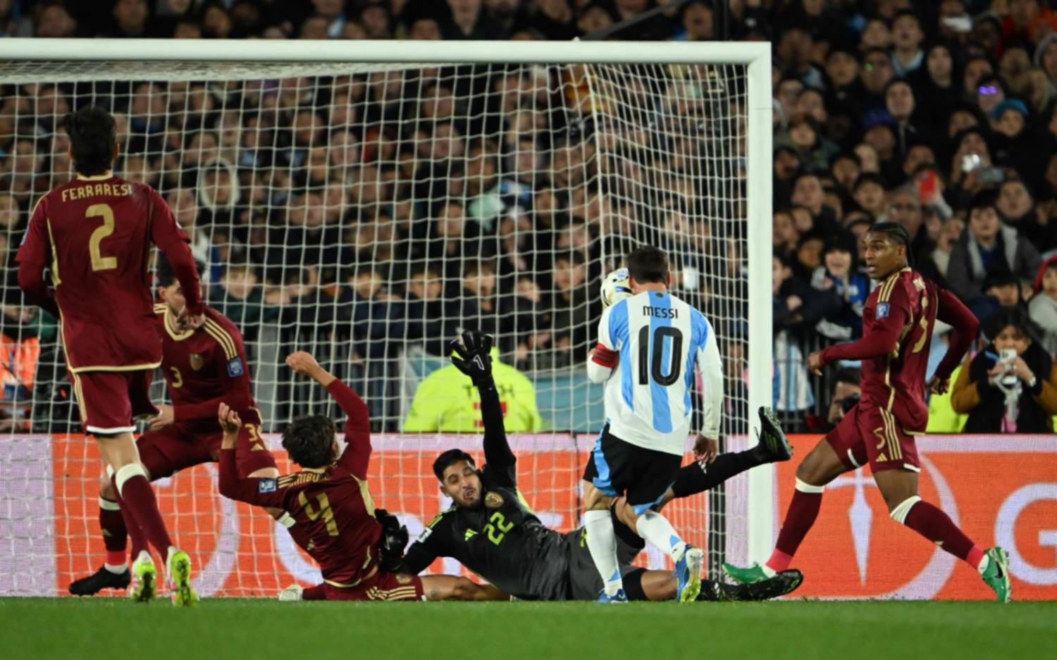 VIDEOS. Argentina vs Venezuela, por las Eliminatorias: los goles