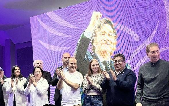 La Libertad Avanza cerró en San Nicolas la campaña de la Segunda Sección