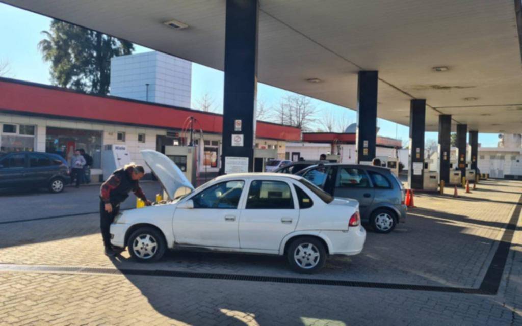 Tras el corte, volvió el GNC en las estaciones