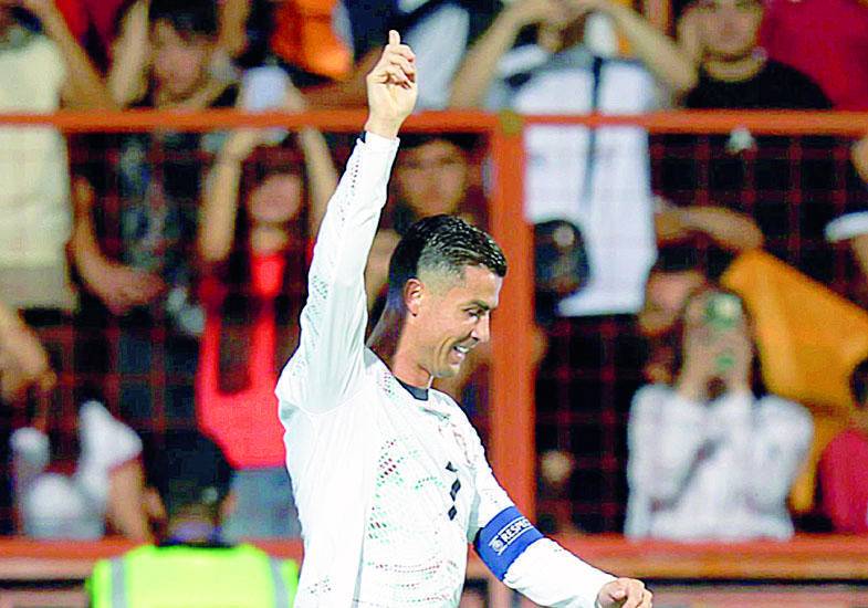 CR7 marcó por duplicado y no se detendrá hasta llegar a los mil goles