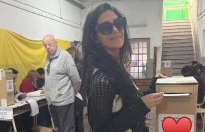 Silvina Escudero, luego de emitir su voto: “Mi deber”