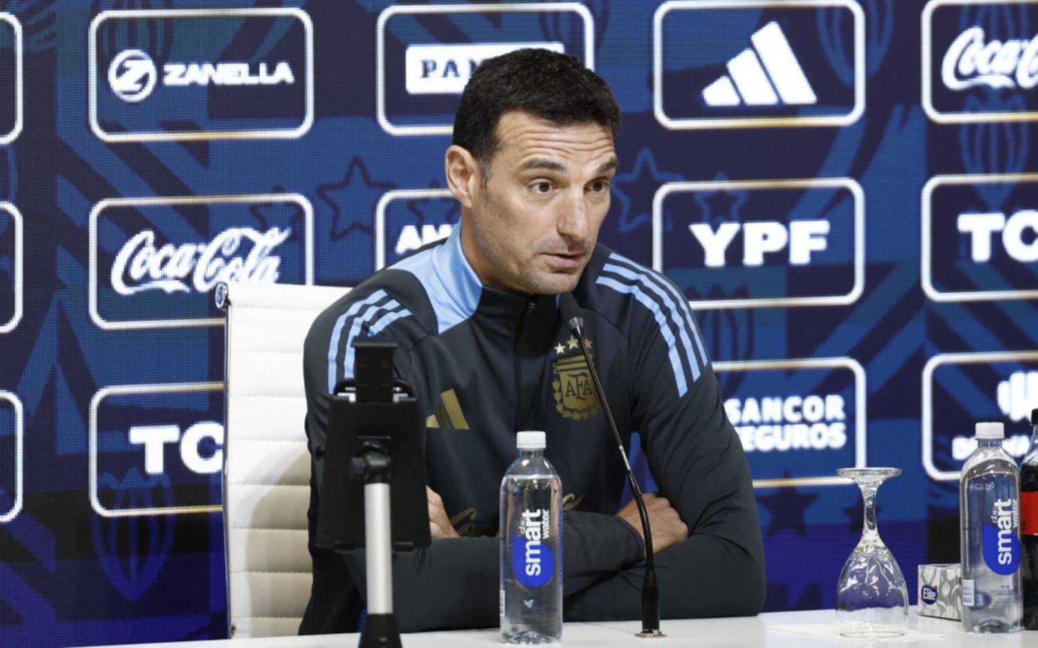 Scaloni habló de Messi y si irá al Mundial: "Se va a tomar este tiempo con tranquilidad"
