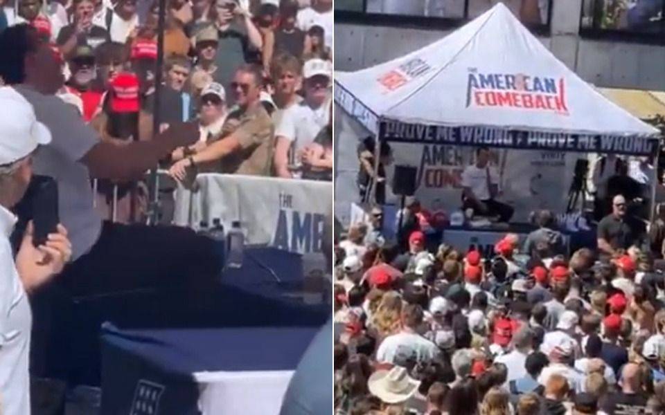 VIDEOS | El disparo a Charlie Kirk, desde varios ángulos
