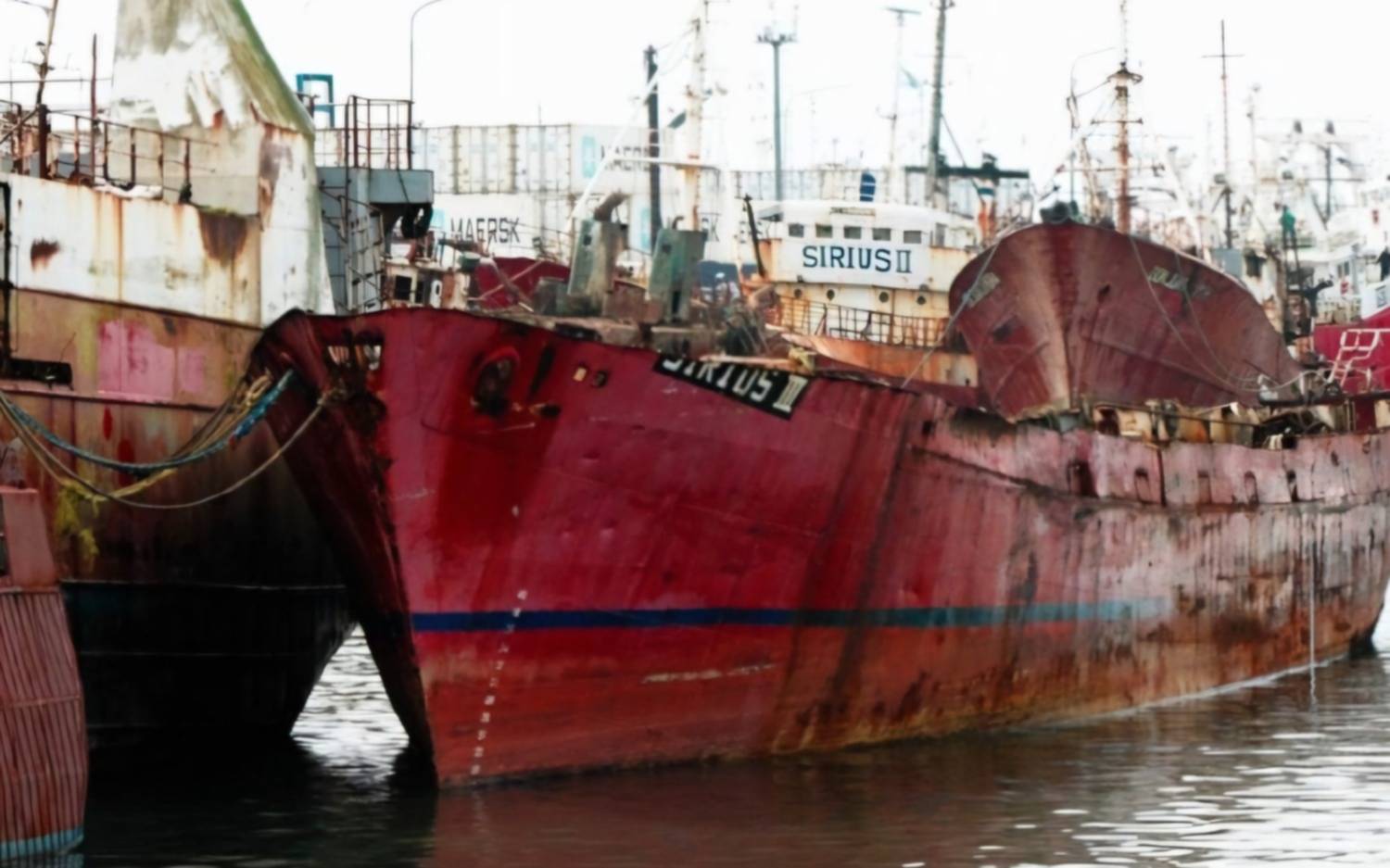 Mar del Plata: avanza la recuperación portuaria con el desguace del pesquero Sirius III
