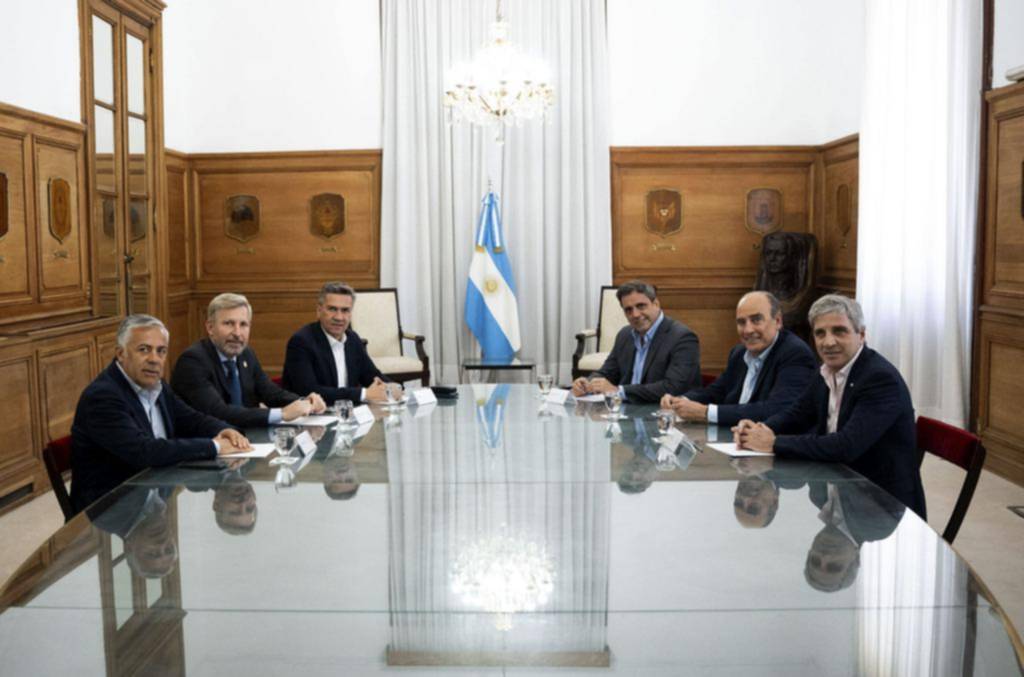 Reunión con “afines” en la Rosada en búsqueda de diálogo