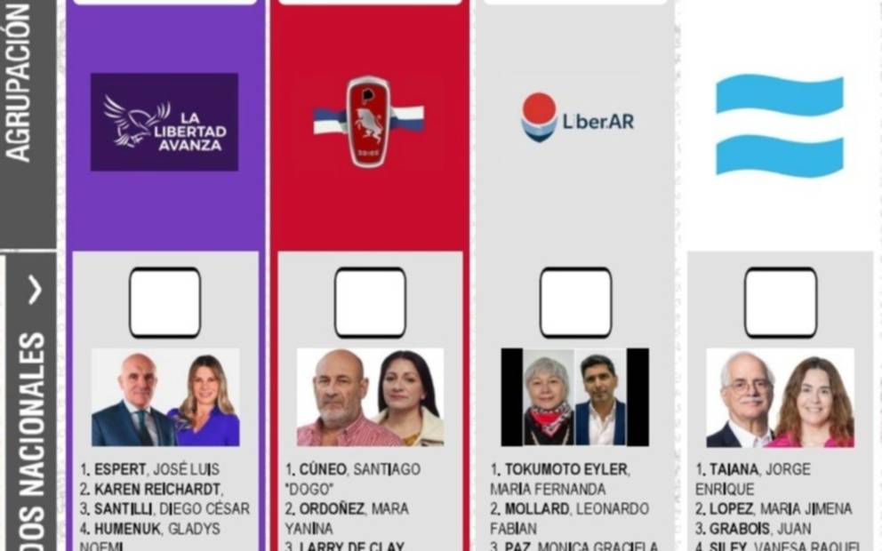 Ordenan cambiar la ubicación del kirchnerismo en la boleta única de la Provincia