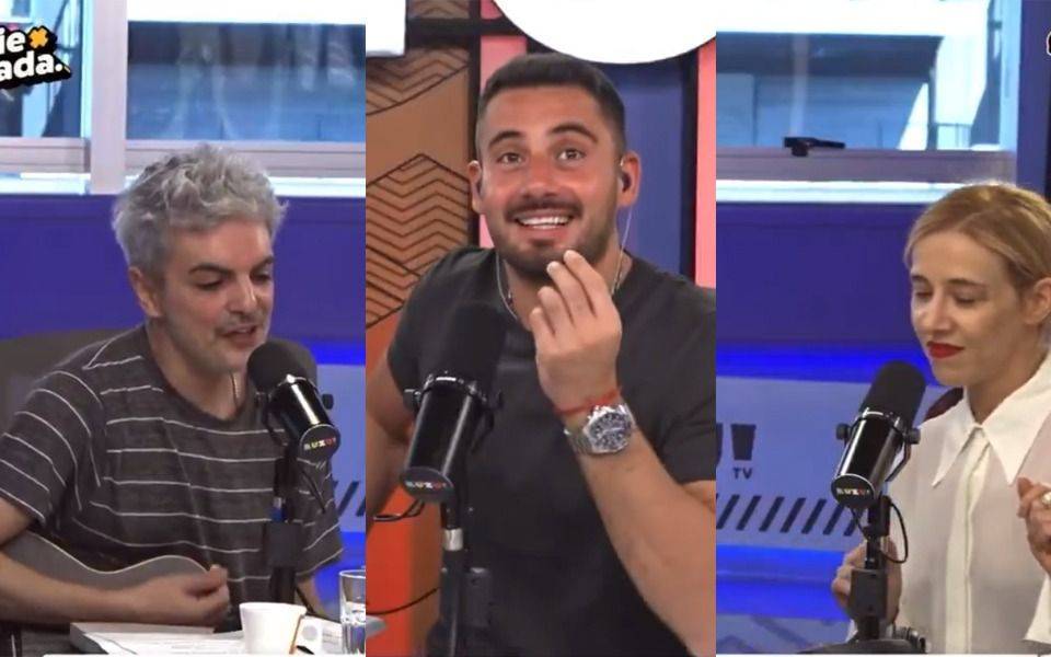 Miranda! sorprendió a Nico Occhiato con una broma viral en vivo