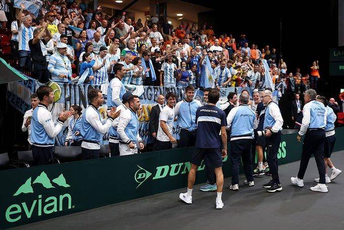 Argentina accedió a las finales de la Copa Davis