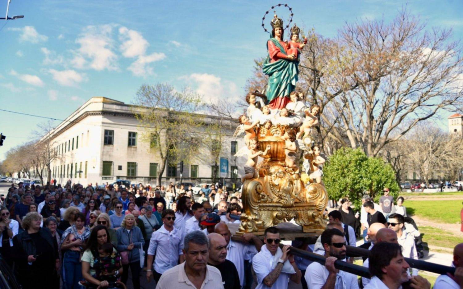 En fotos | La celebración de la Mamma Nostra concluyó con una procesión en el Parque Castelli