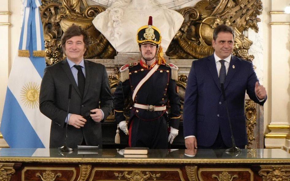 Lisandro Catalán juró como nuevo ministro del Interior