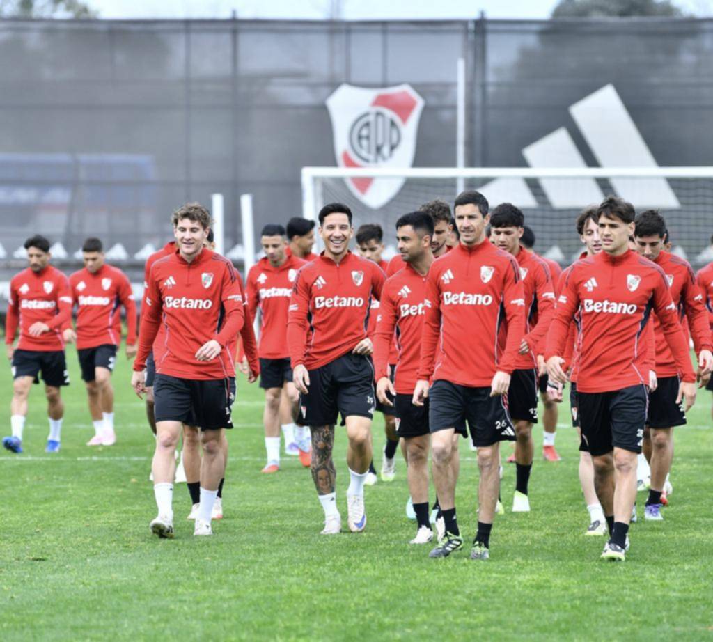 River ultima detalles para recibir a Palmeiras