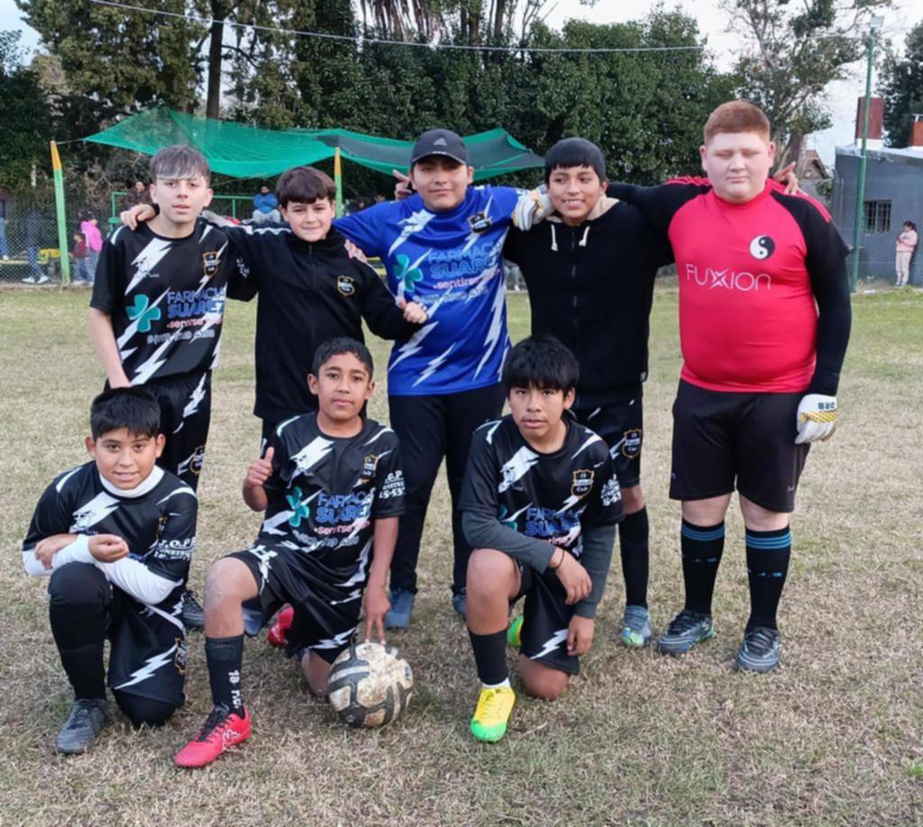 Para todo el piberío, los goles son amores