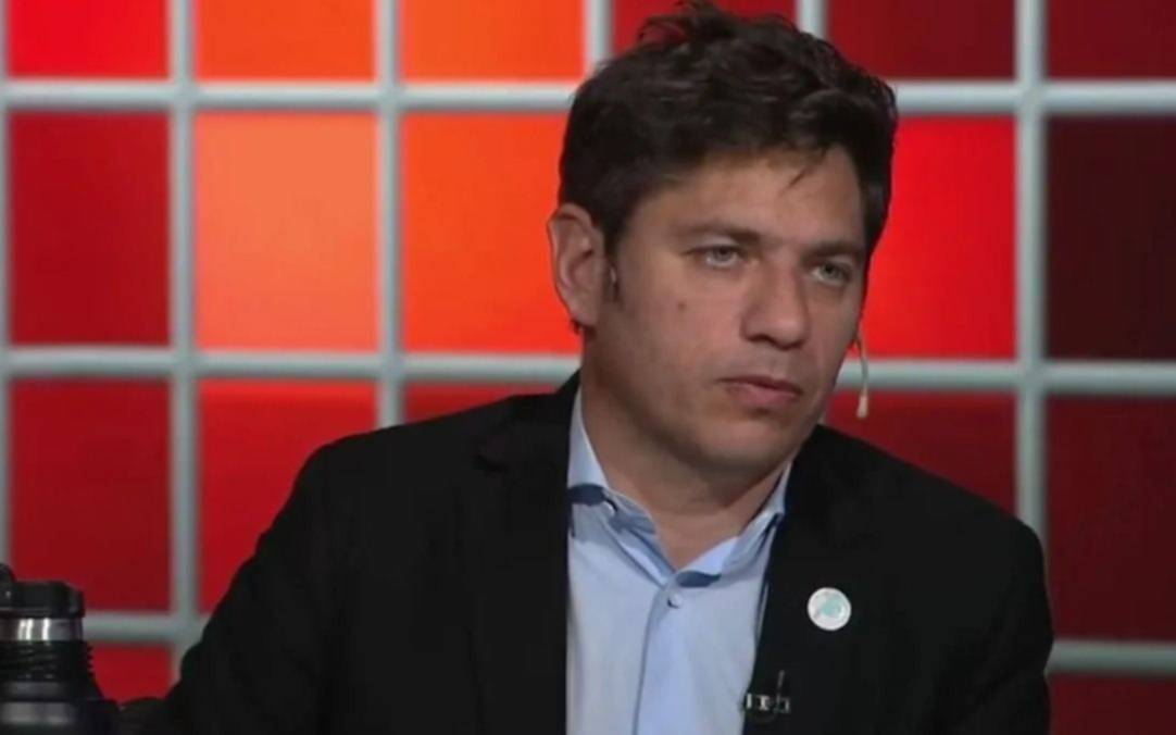 "Disco rayado": dura crítica de Kicillof a Milei, que dijo que "la economía está mucho peor"