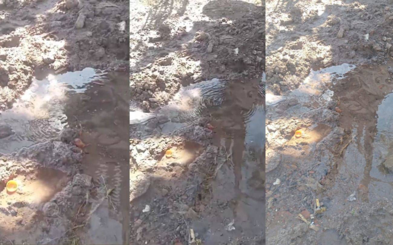 Vecinos con discapacidad, presos de una pérdida de agua en Villa Elvira: Absa brilla por su ausencia