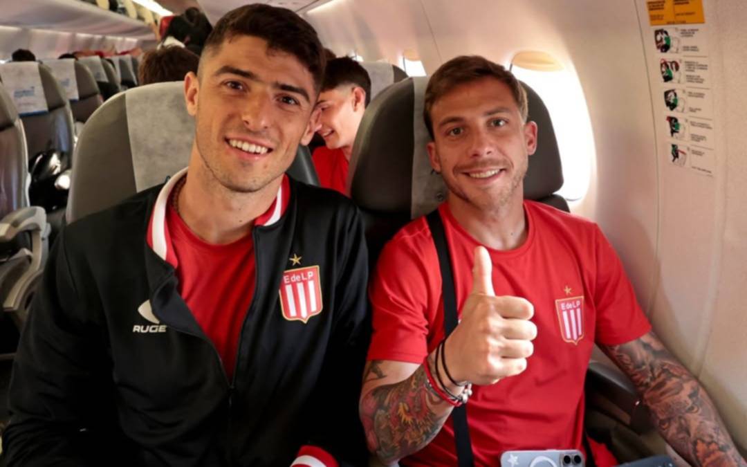 Estudiantes vs Flamengo.- El Pincha emprendió viaje para jugar los cuartos de la Copa Libertadores: el equipo que se perfila y los convocados 