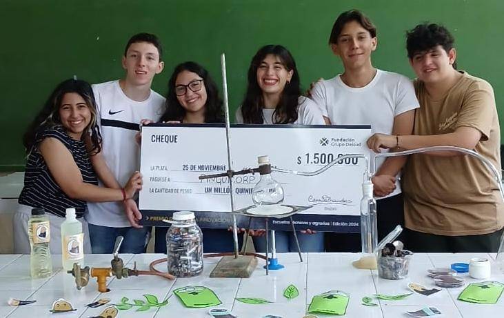 De pilas a lavandina: el proyecto ecológico de la Técnica N° 8 de Tolosa