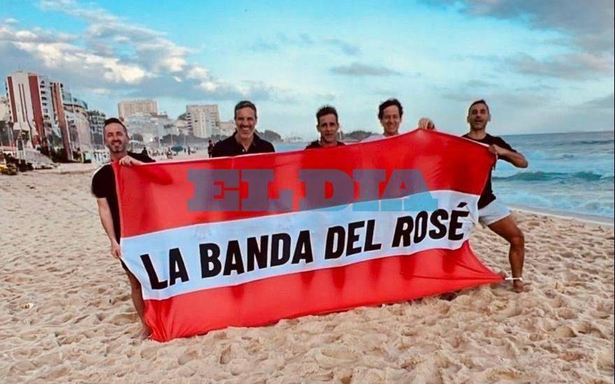 EL DIA en Brasil.- Río de Janeiro se va tiñendo con los colores del Pincha en la previa de Estudiantes vs Flamengo por Copa Libertadores