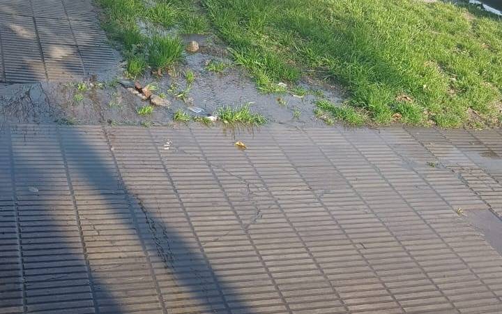 Pérdida de agua en La Loma y vecinos “cansados de reclamar”