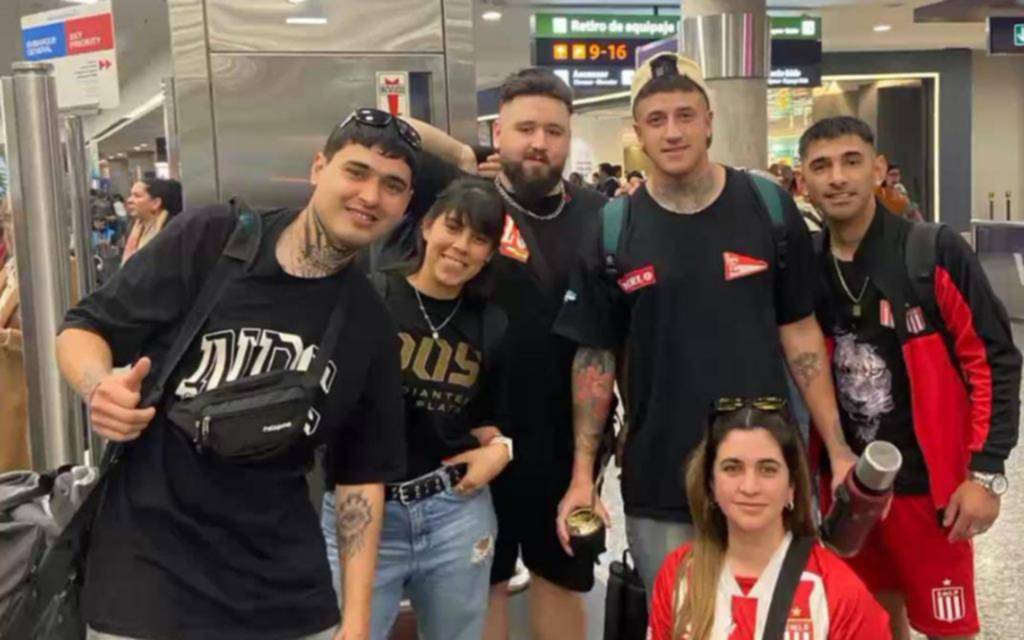 Los hinchas del Pincha fueron copando Río