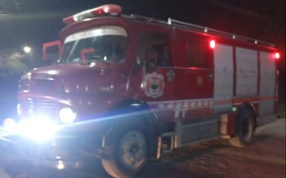 Fuego y susto en Arturo Seguí
