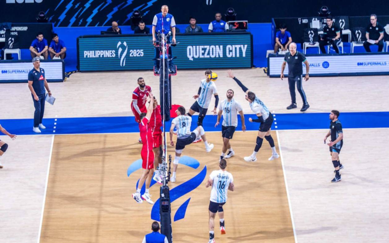 Triunfazo de Argentina en el Mundial de Vóley: eliminó al último campeón olímpico y avanzó a octavos