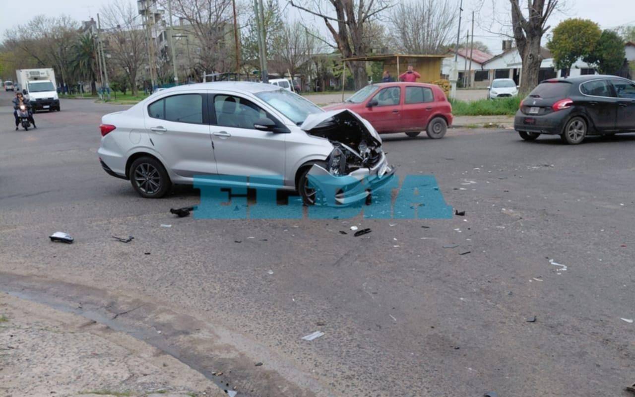 Fortísimo choque en Villa Elvira: "Es cosa de todos los días"