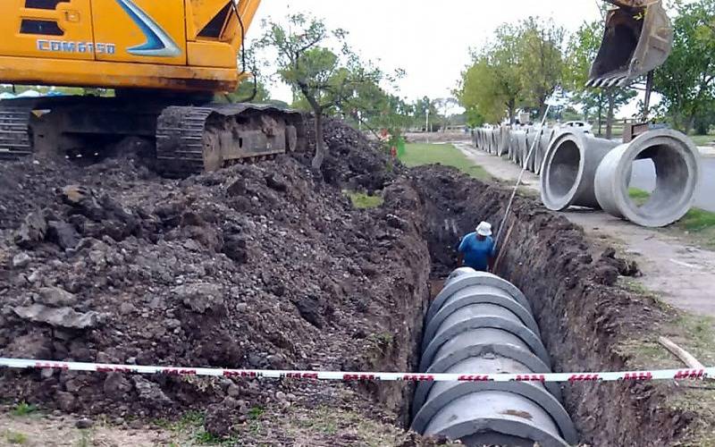 Licitación pública para la construcción del conducto pluvial Franklin