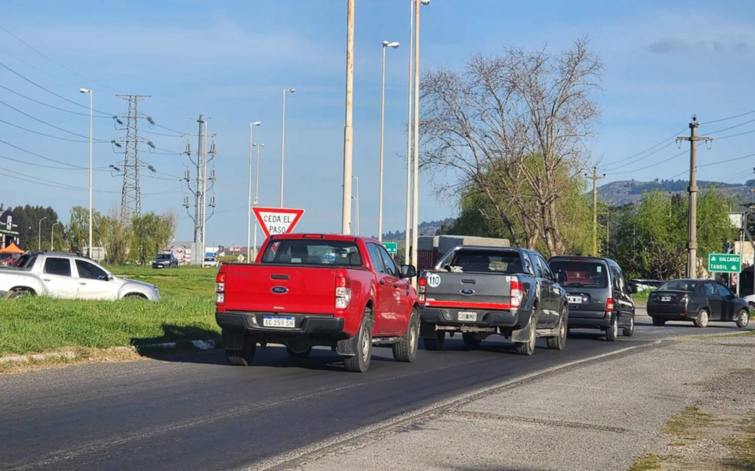 Ruta 226: Tandil se adapta al nuevo esquema de prioridad en las rotondas