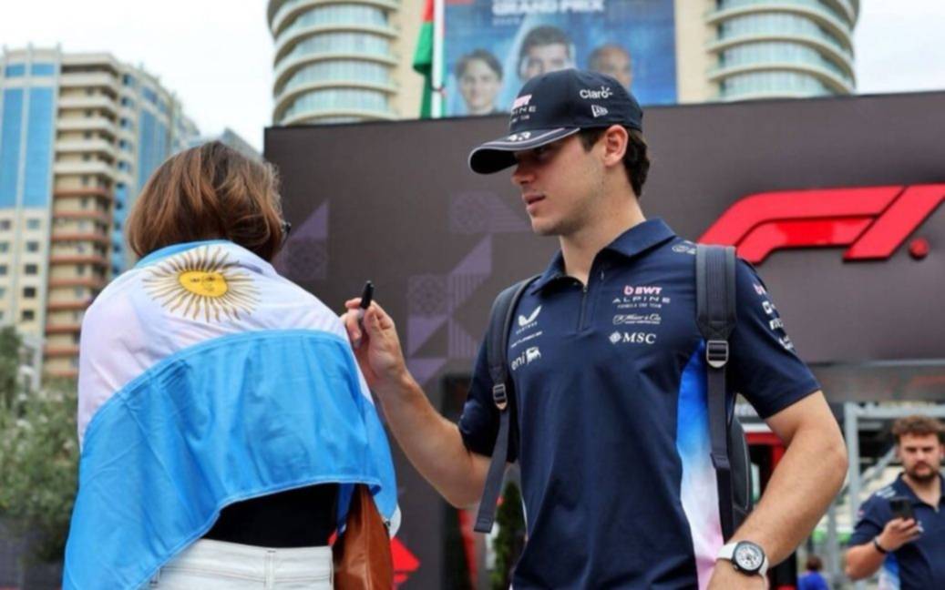 Colapinto puso primera en Azerbaiyán: otra vez en el fondo, pero más rápido que Gasly